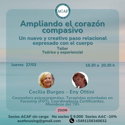 "Ampliando el corazón compasivo"