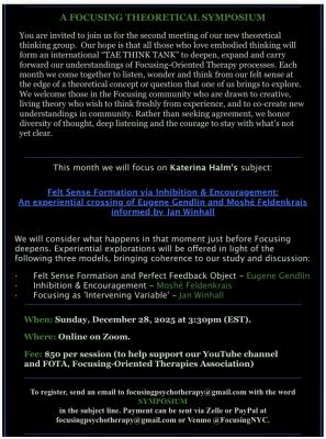 Symposium December 2025