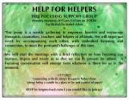 HELP FOR HELPERS: MLK DAY 2022