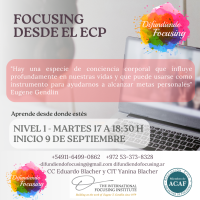 ocuisng desde el ECP - Nivel 1- Difundiendo Focusing