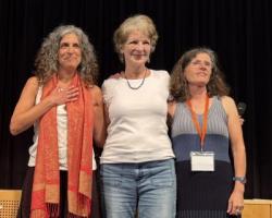 Catherine, Ruth, and Sabine