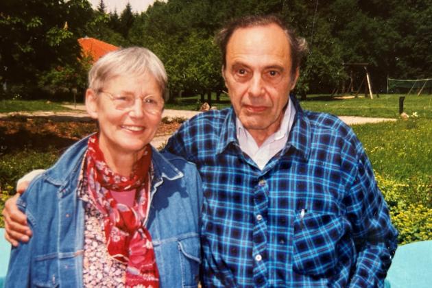 Marta Stapert and Gene Gendlin