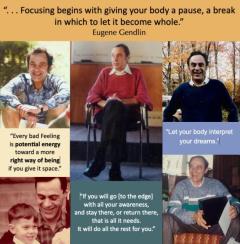 gene gendlin collage
