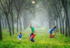 Boys playing