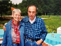 Marta Stapert and Gene Gendlin