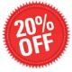 20% off